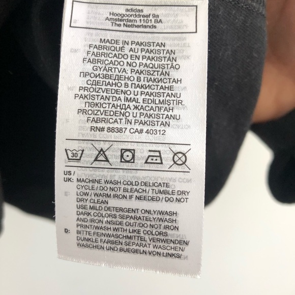 Adidas Mock Neck Fitted Long Sleeve (S) - Picture 7 of 8